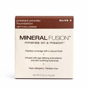 Mineral Fusion Pressed Powder Foundation - Olive 2- NEW IN BOX